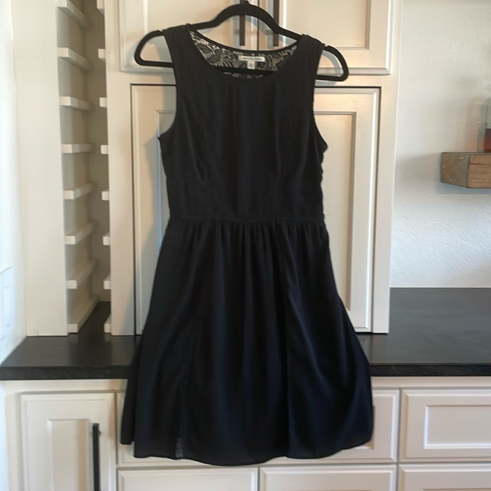 LBD American Eagle Lace Sleeveless Mini Dress Size 2 - Picture 3 of 7